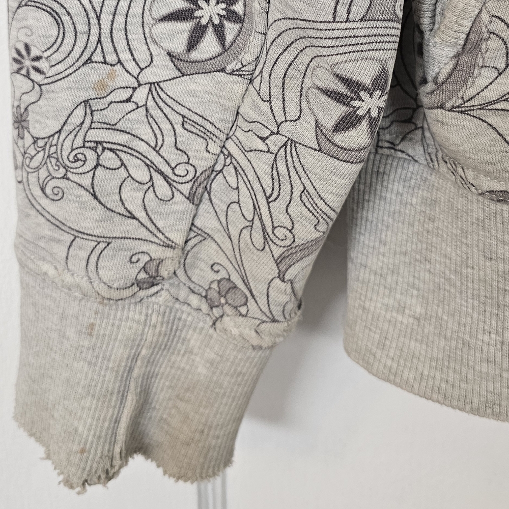 Rare Psychedelic Floral Hoodie - Picture 9 of 12